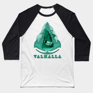 Sailing to Valhalla Baseball T-Shirt